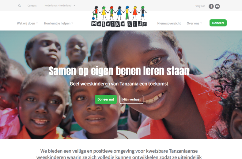 Nieuwe Malaika Kids website